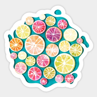 Citrus bath Sticker